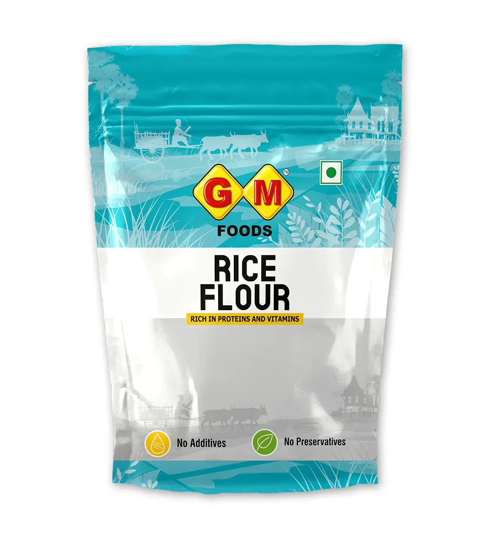 GM FOODS RICE FLOUR 500G GM FOODS RICE FLOUR 500G
