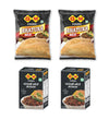 GM Foods Bhatura Mix 400 Gram (Pack Of 2) + Punjabi Chole 100 Gram (Pack Of 2)