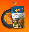 GM Foods Vegetable Oats Chilla 200 Gram (Pack Of 3)